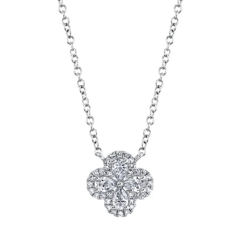 DIAMOND CLOVER NECKLACE