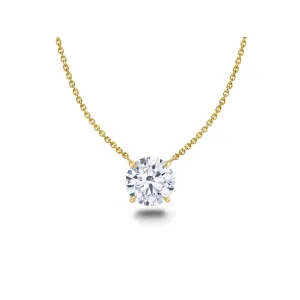 Diamond Solitaire Necklace
