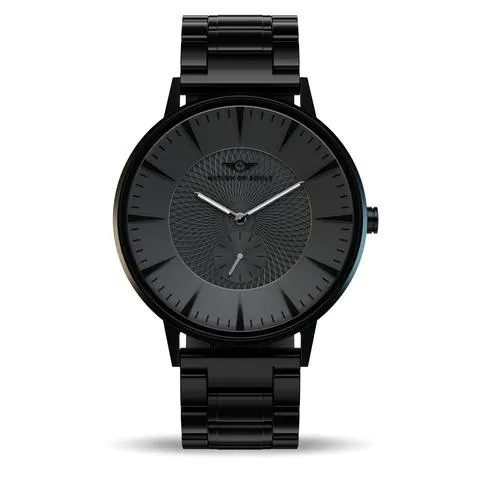 Eclipse | Jet Black Brushed - Gunmetal