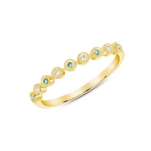Elate Emerald Ring