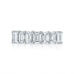 Emerald Cut Eternity Band - 5ct