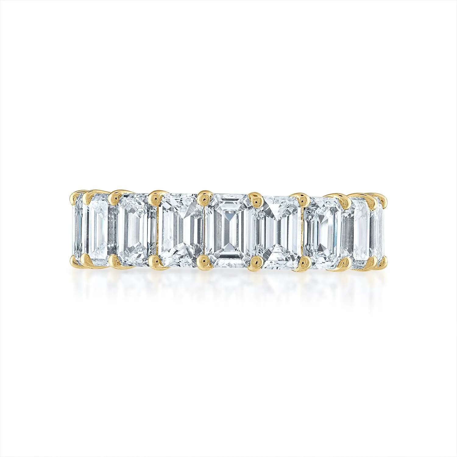 Emerald Cut Eternity Band - 5ct