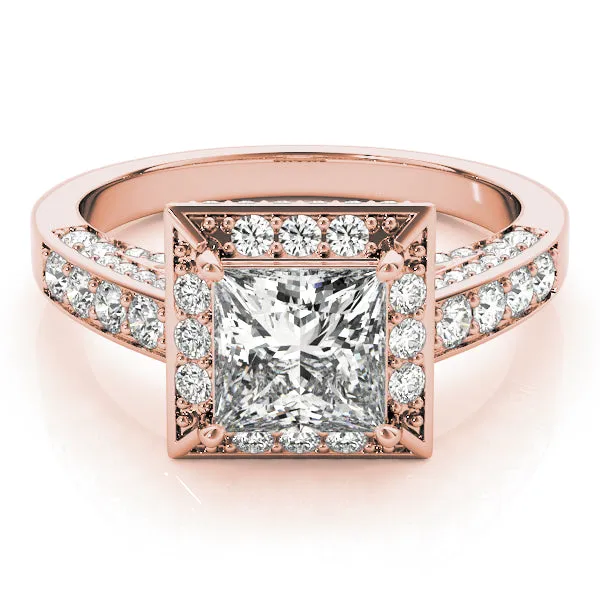 Engagement Rings Halo Square & Cushion - TN83501