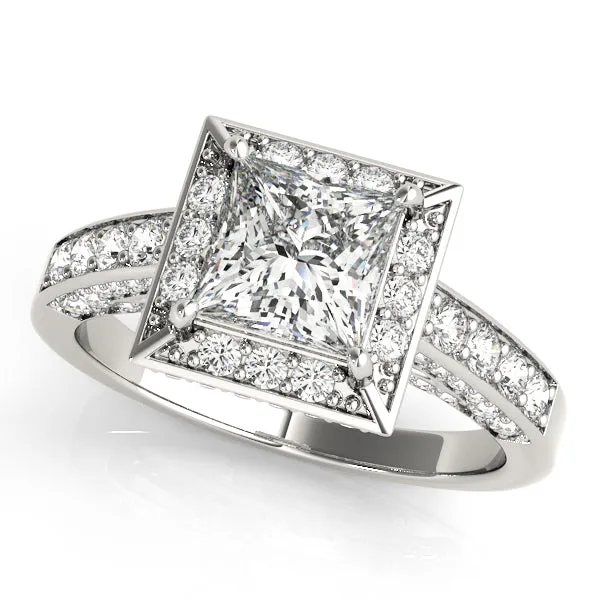 Engagement Rings Halo Square & Cushion - TN83501