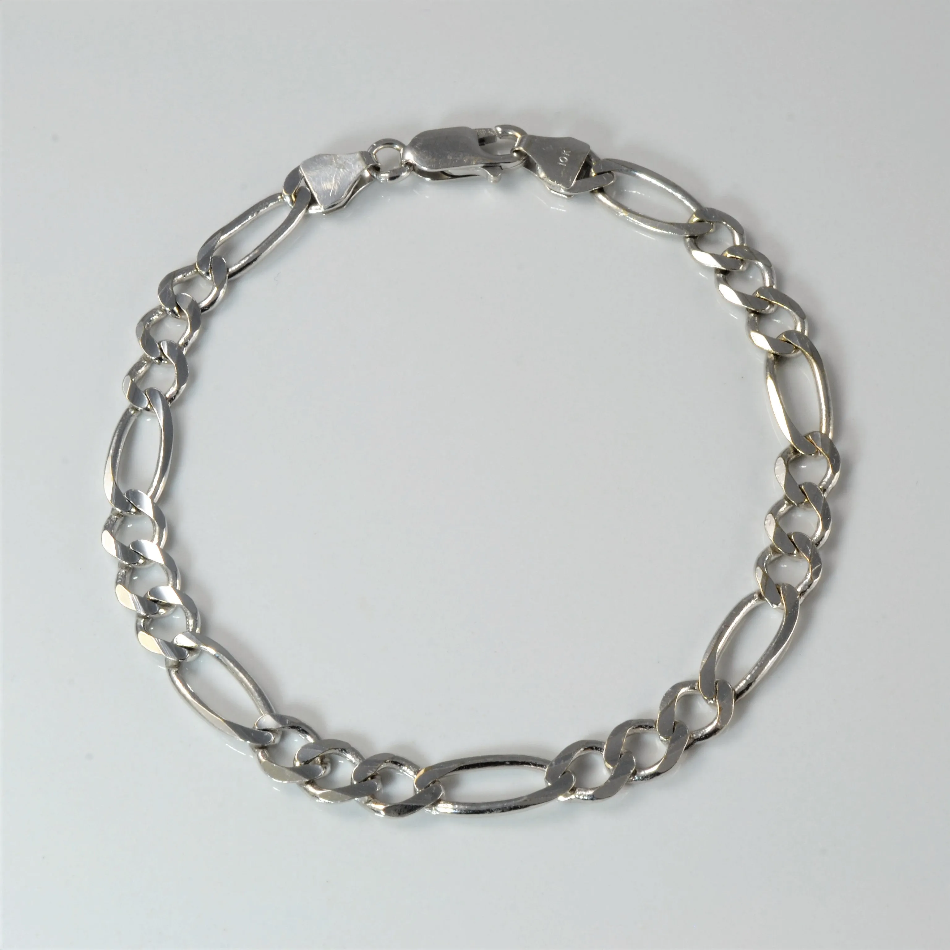 Figaro Link Chain Bracelet | 8.5''|