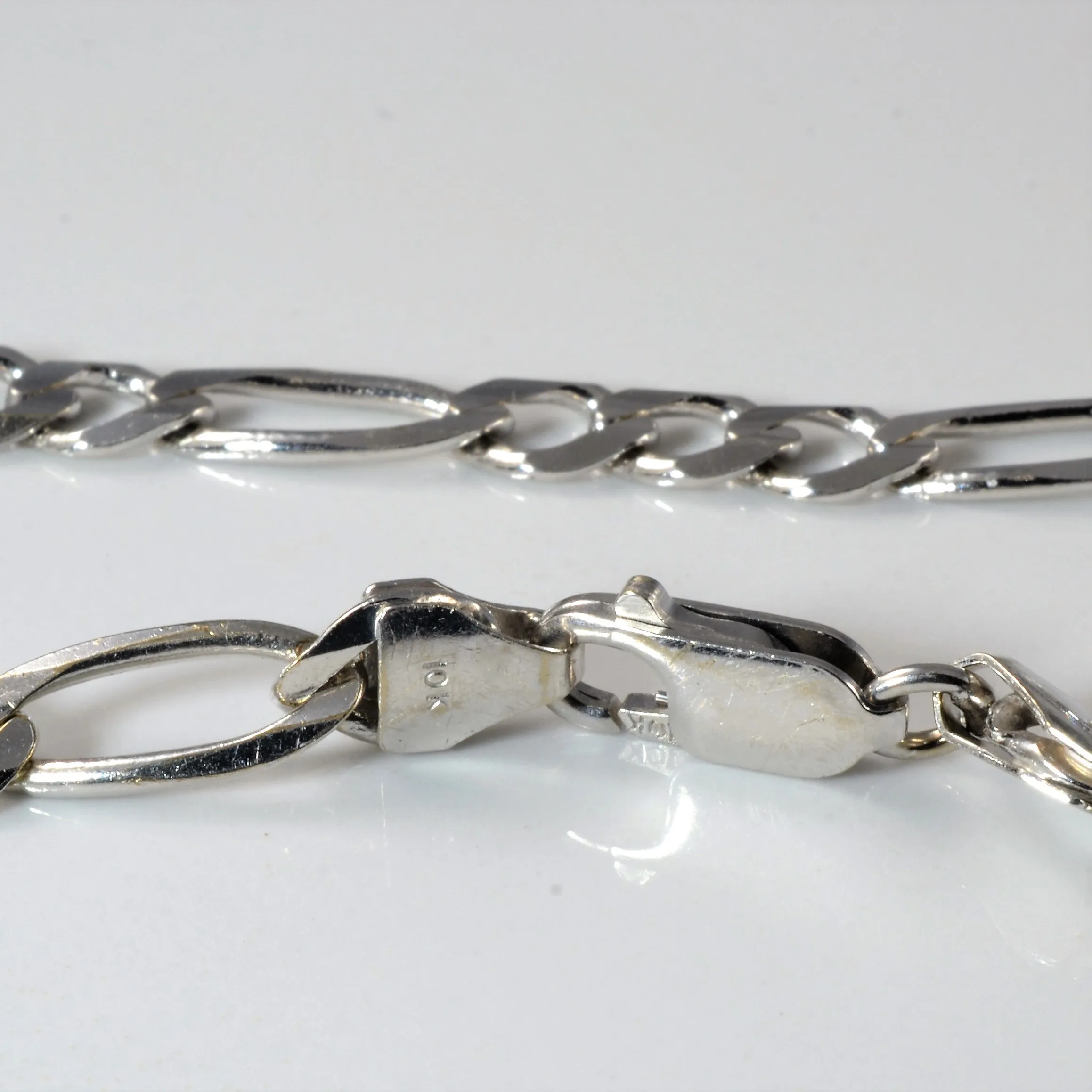 Figaro Link Chain Bracelet | 8.5''|