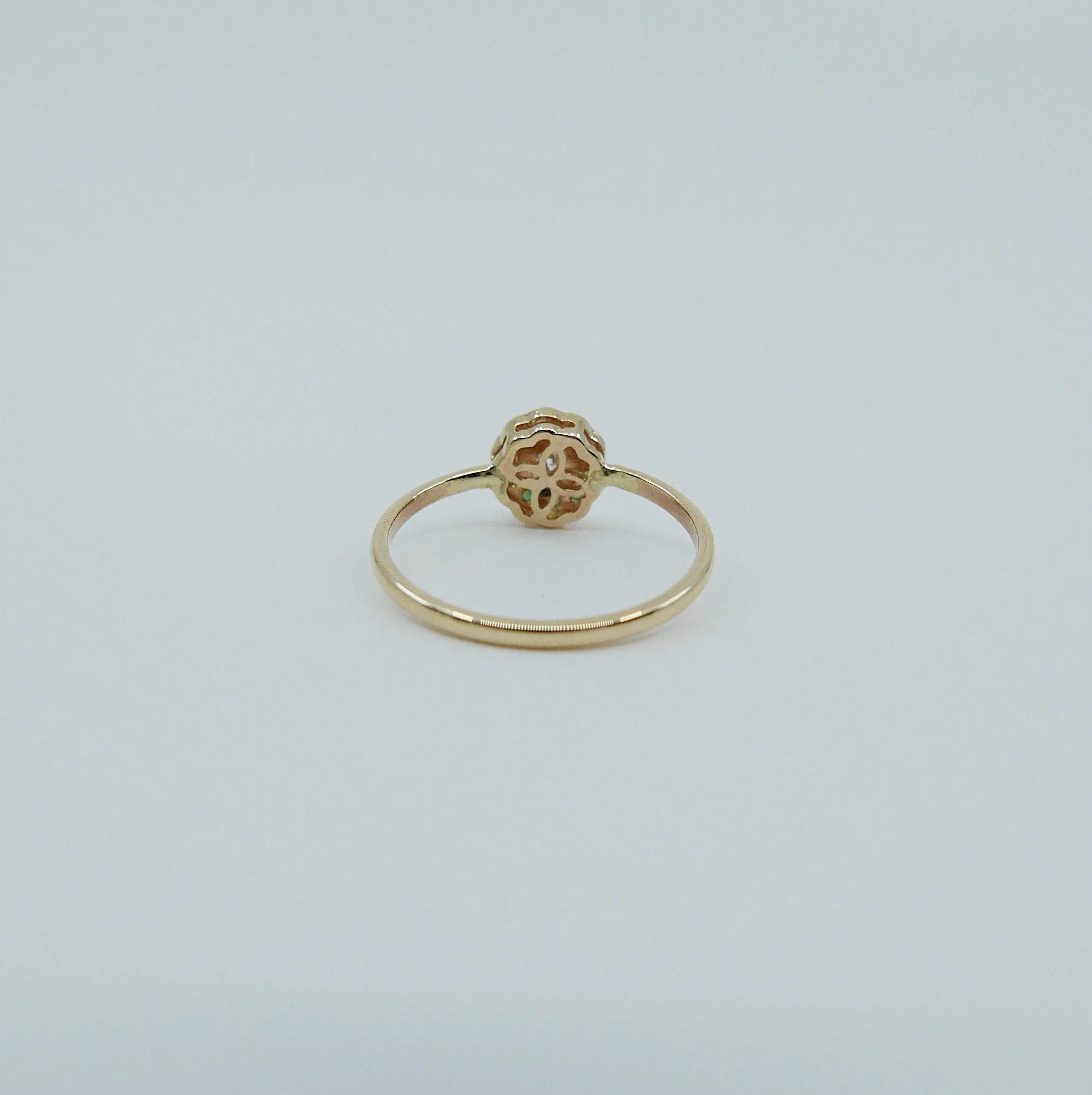 Flora Emerald Ring
