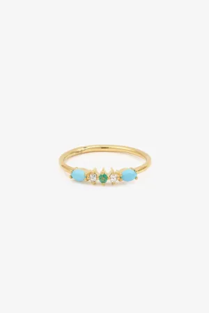 Gaia Ring 6 - Turquoise (By Special Order)