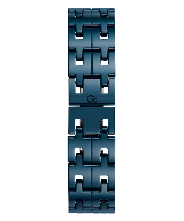 Gc PrimeChic Ladies Blue Dial Blue Ceramic Watch
