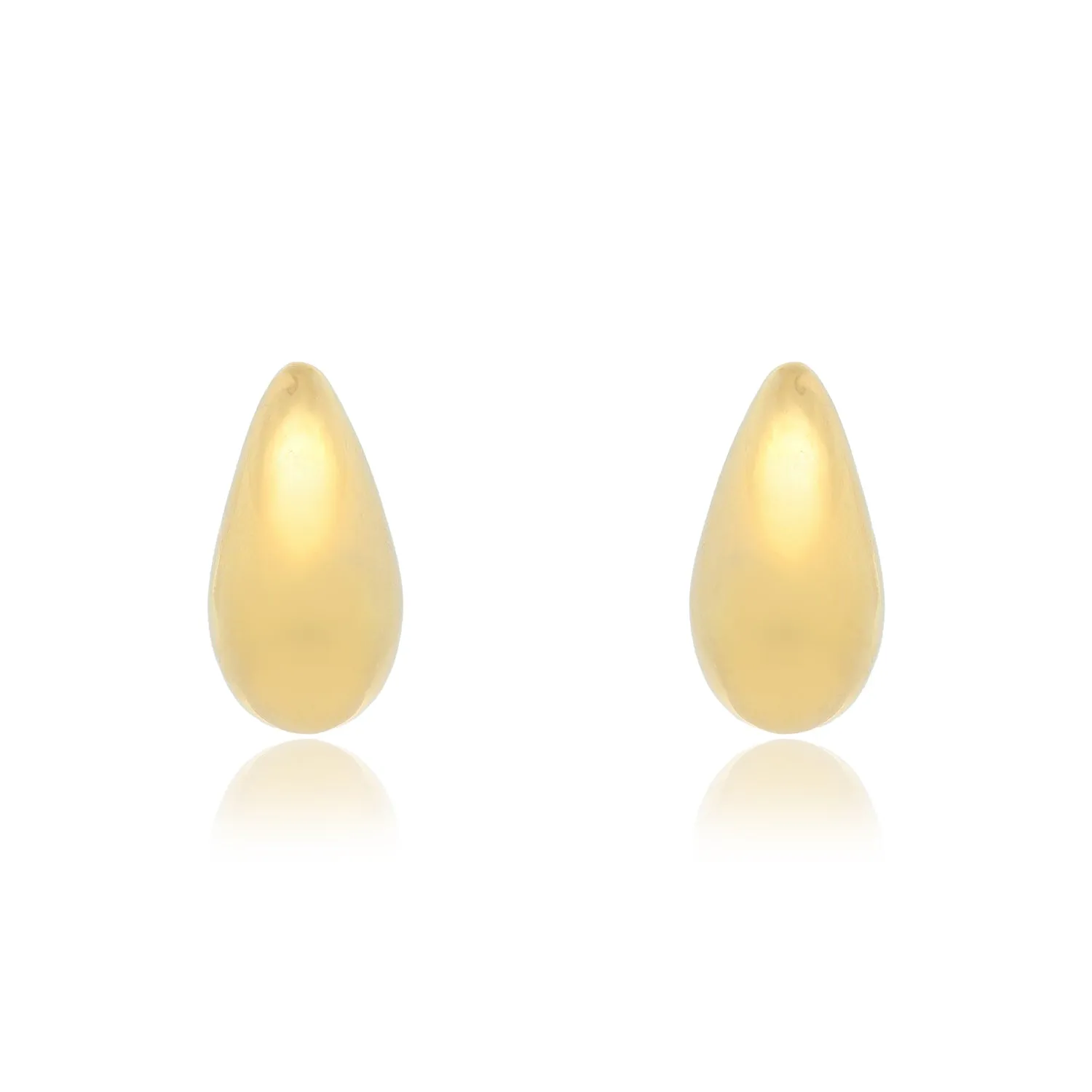 Gold Teardrop Earrings