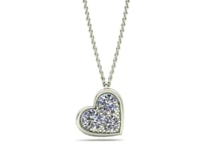 Heartbeat - Diamonds in White Gold