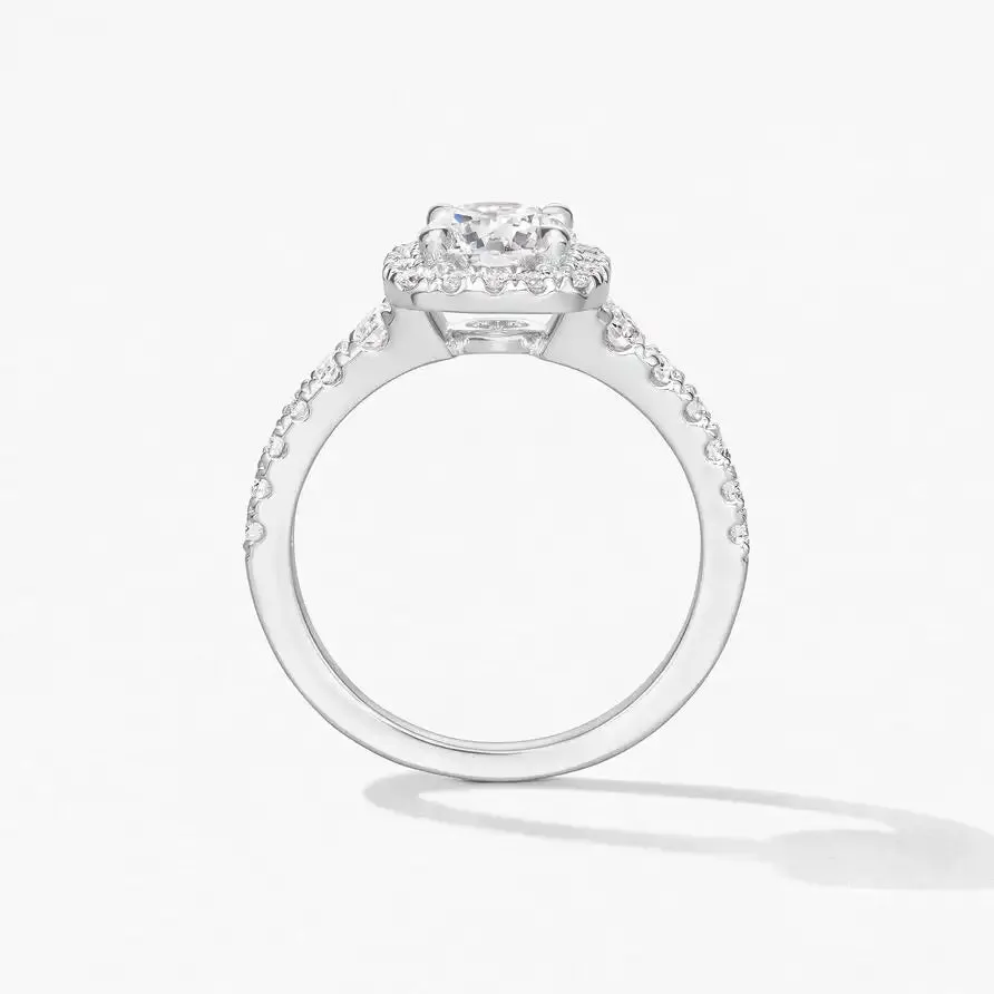 Hearts on Fire Transcend Premier Custom Halo Engagement Ring