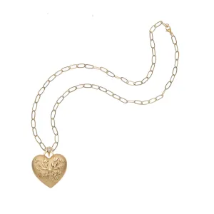 HOPE Through All The Seasons Heart Pendant Necklace