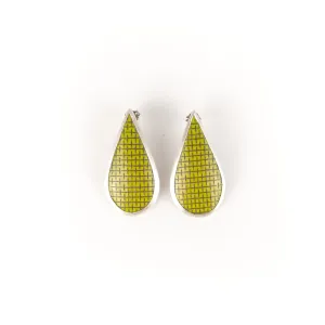 Hosanna Rubio Teardrop Enamel Earrings