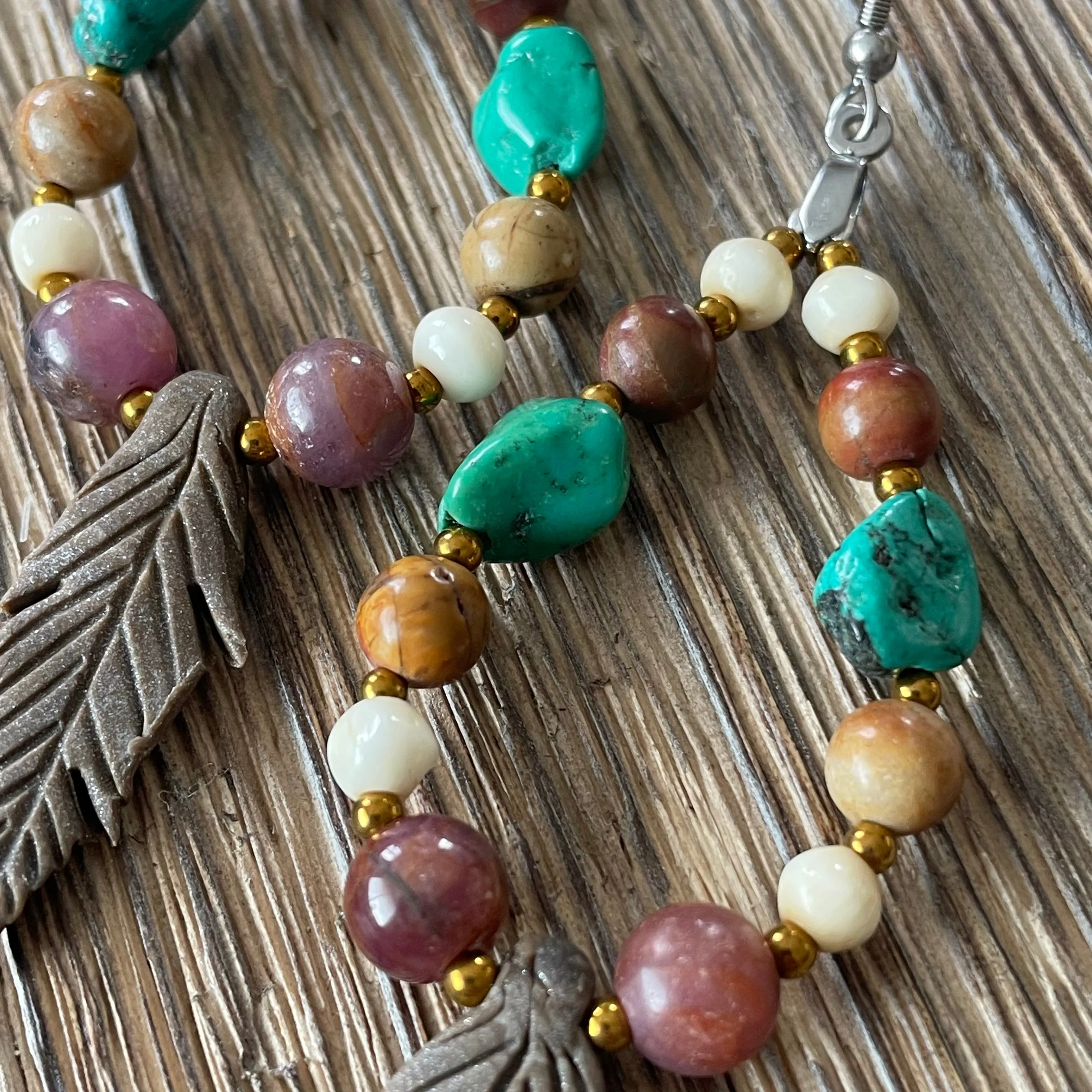 I am Wild & Free! Necklace and earring set~