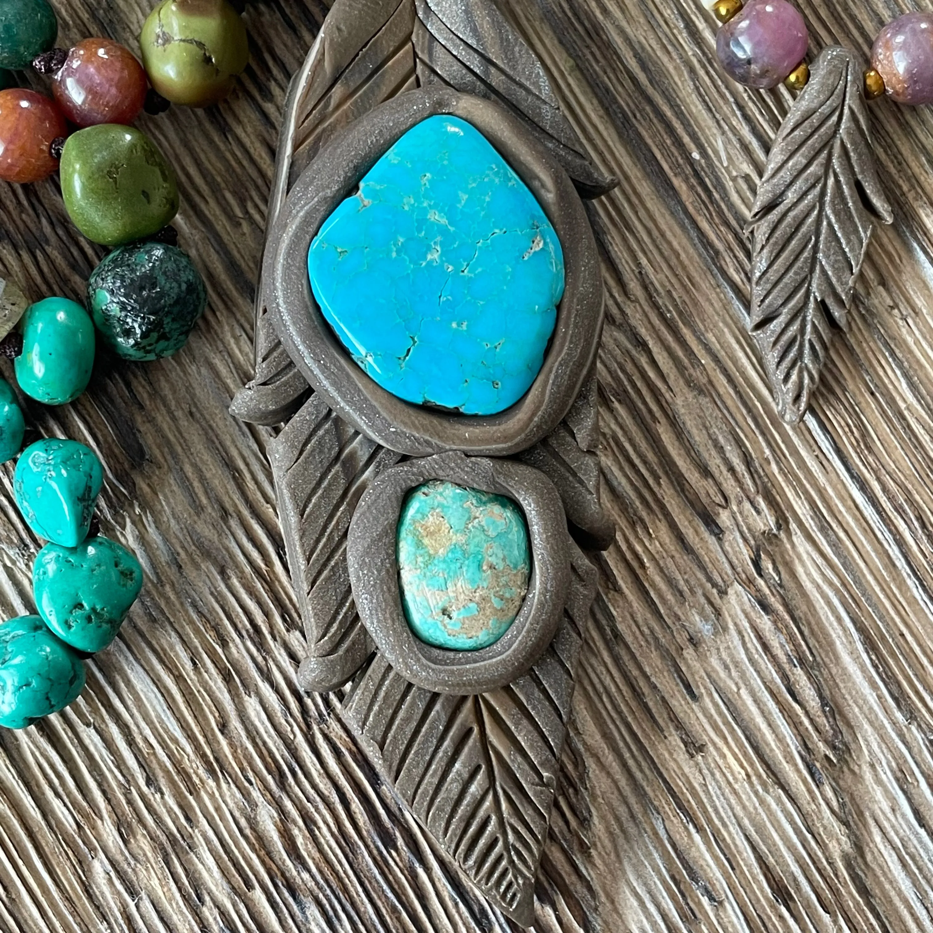 I am Wild & Free! Necklace and earring set~