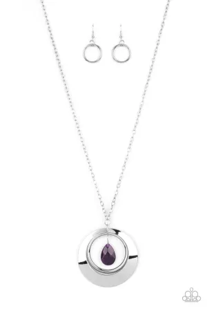 Inner Tranquility Purple Paparazzi Necklace