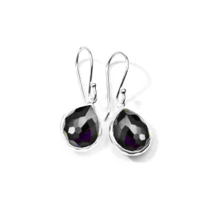 IPPOLITA Rock Candy® Sterling Silver Small Gemstone Teardrop Earrings in Hematite Doublet