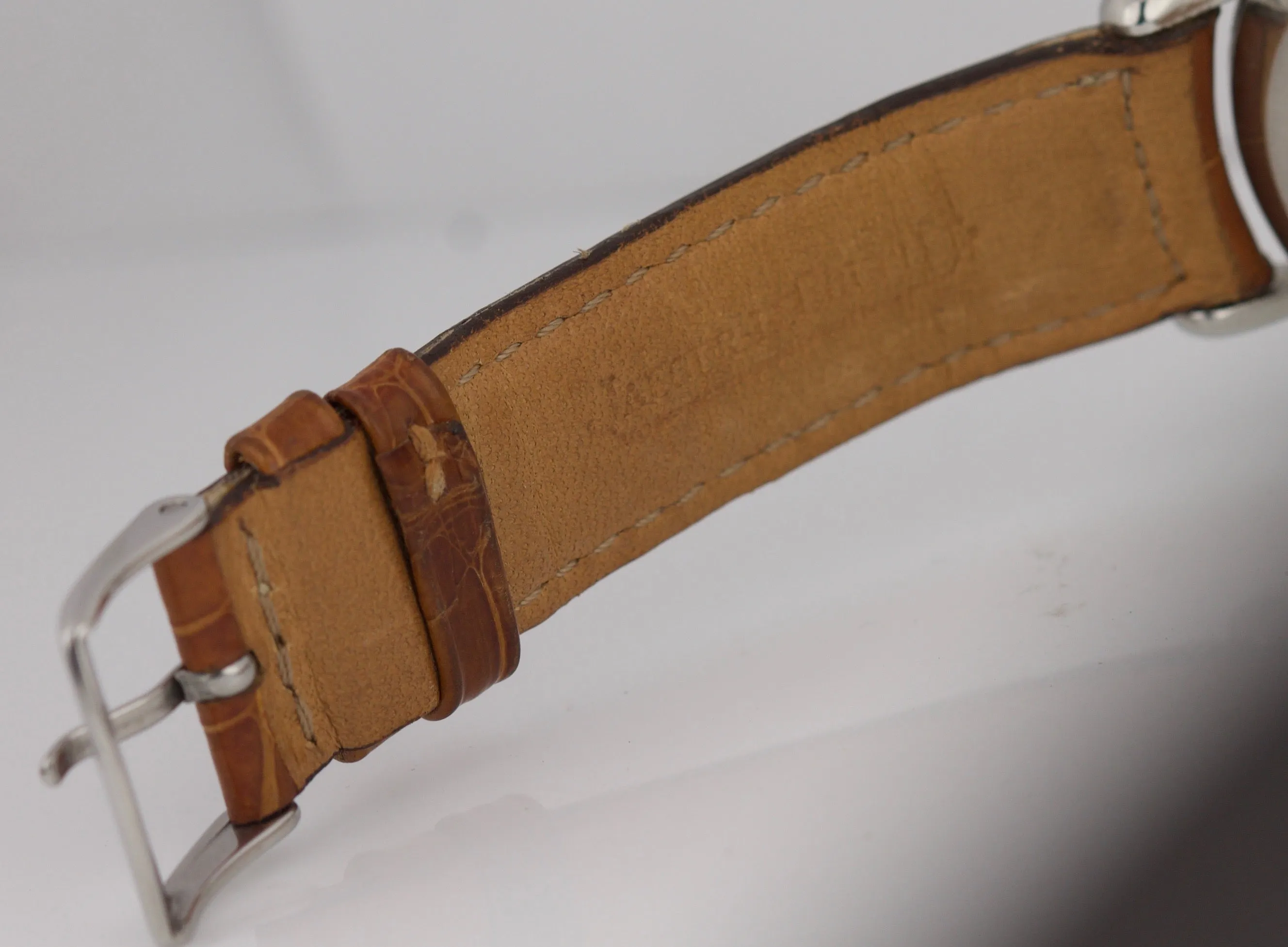 Jaeger LeCoultre 2904 Fabrique En Suisse Triple Calendar Wristwatch Tear Dropped