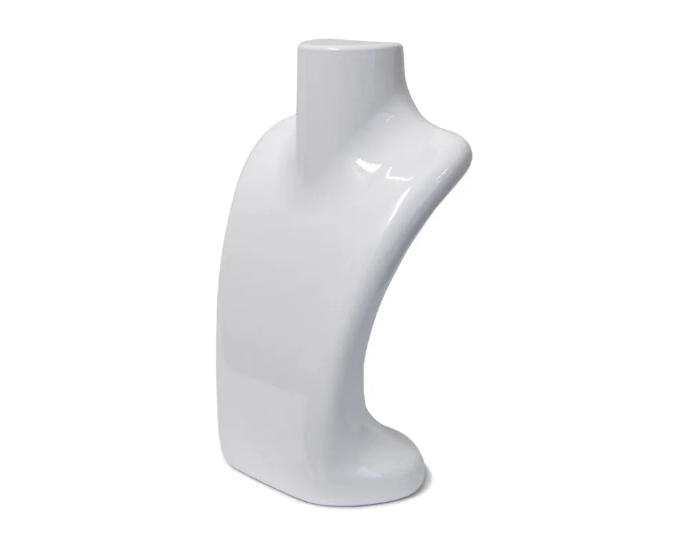 Jewellery Bust | Gloss White