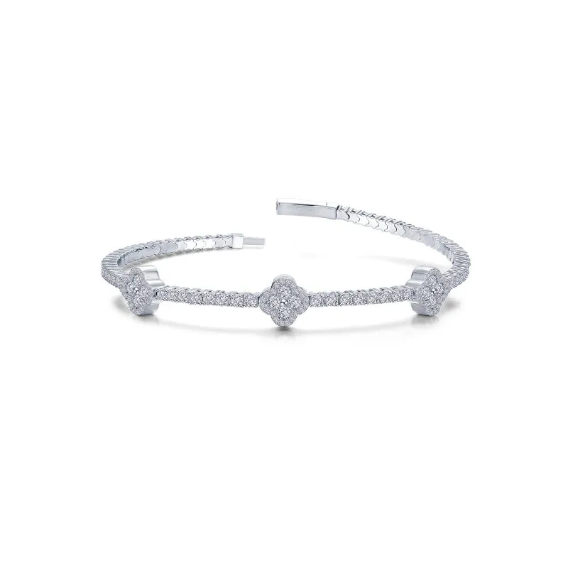 Lafonn 4.05 CTW Station Flexible Tennis Bracelet