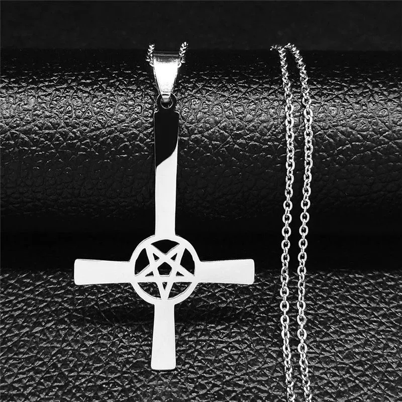 Large Talisman Stainless Steel Necklaces