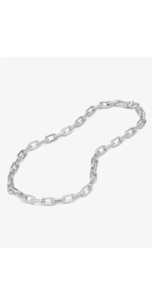 Lil Frankie Chain Necklace 16" - Silver