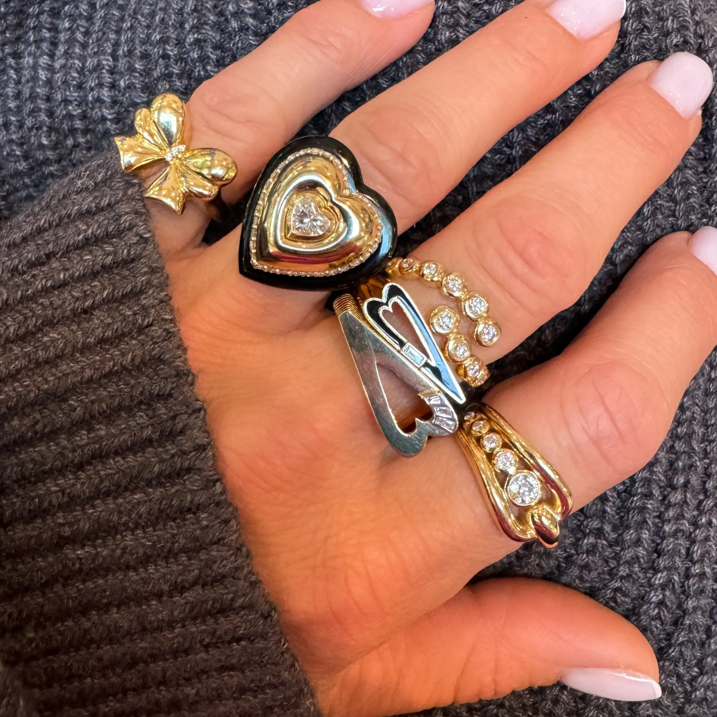 Linzer Heart Ring