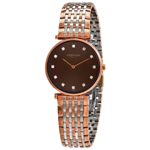 Longines La Grande Classique Quartz Diamond Ladies Watch L4.512.1.67.7