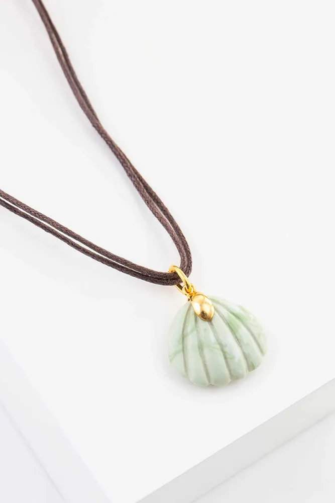 Marble Shell Necklace