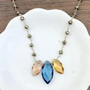 Marquee Katie Colorful Gem Necklace