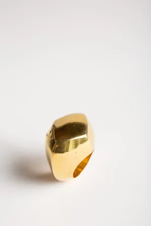 MAXFIELD PRIVATE COLLECTION | 1970'S MODERNIST 18K RING