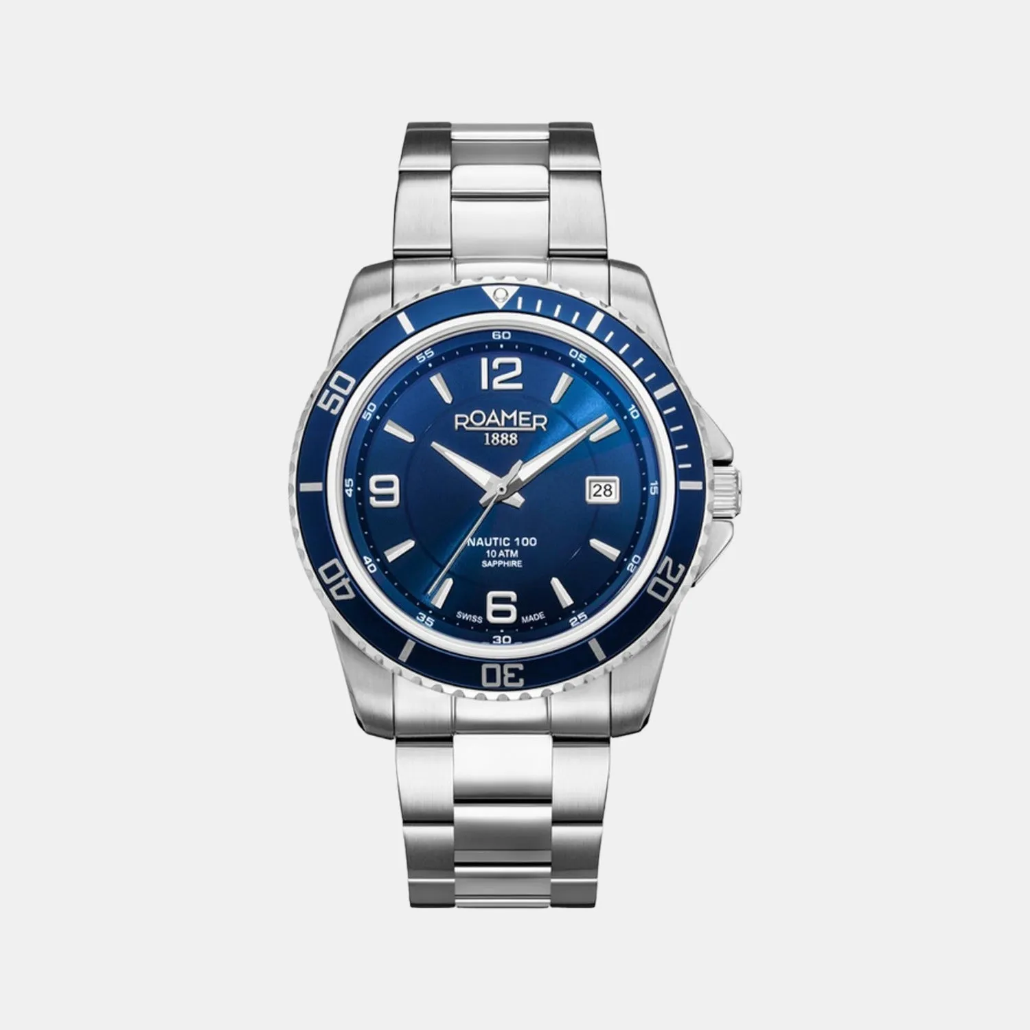 Men's Blue Analog Stainless Steel Watch 862844 41 45 20