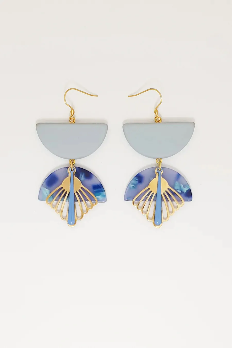 MIDDLE CHILD Swan Song Earrings - Sky