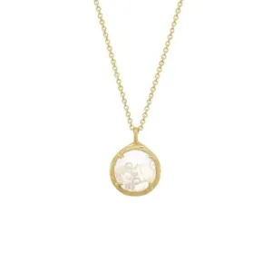 Mini Pearl Shaker Vermeil Necklace