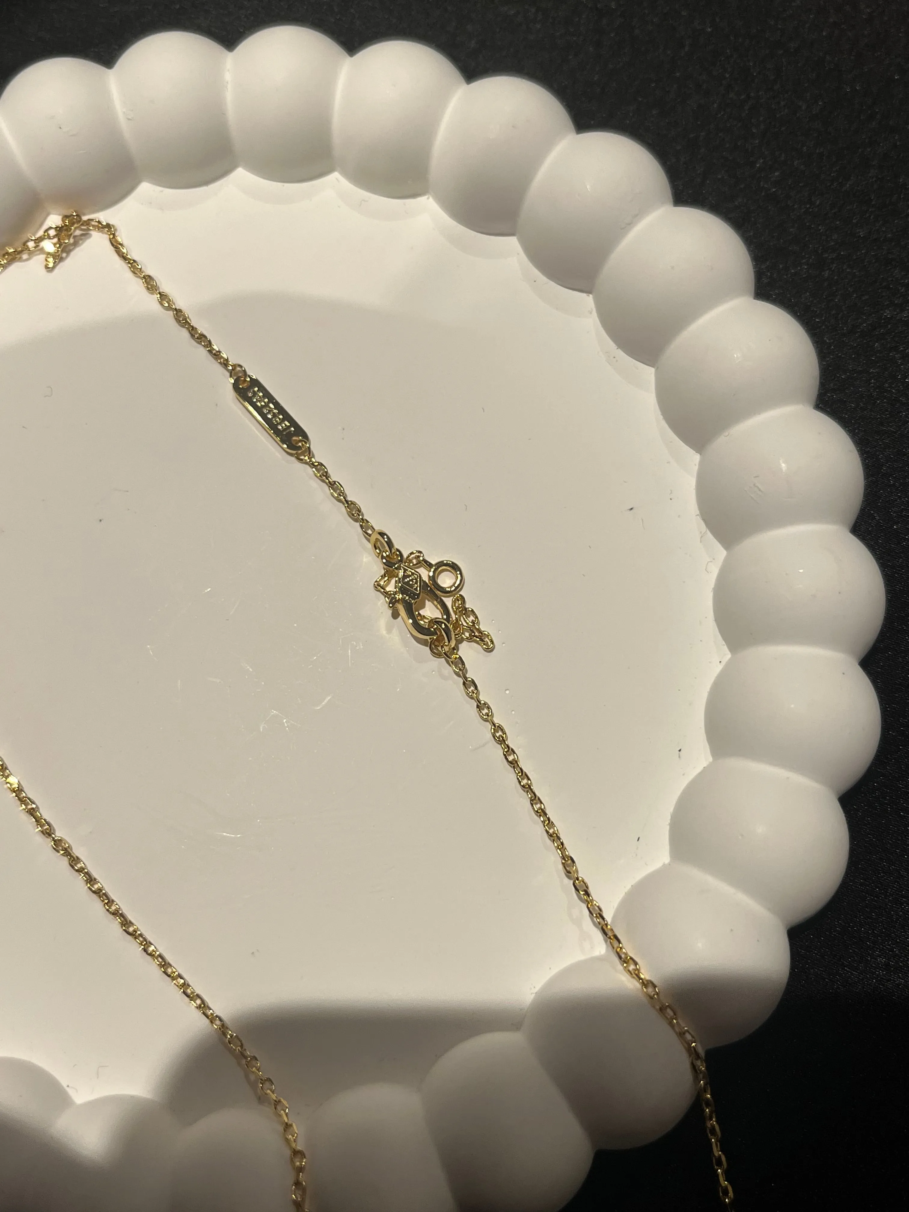 Mini stamp necklaces