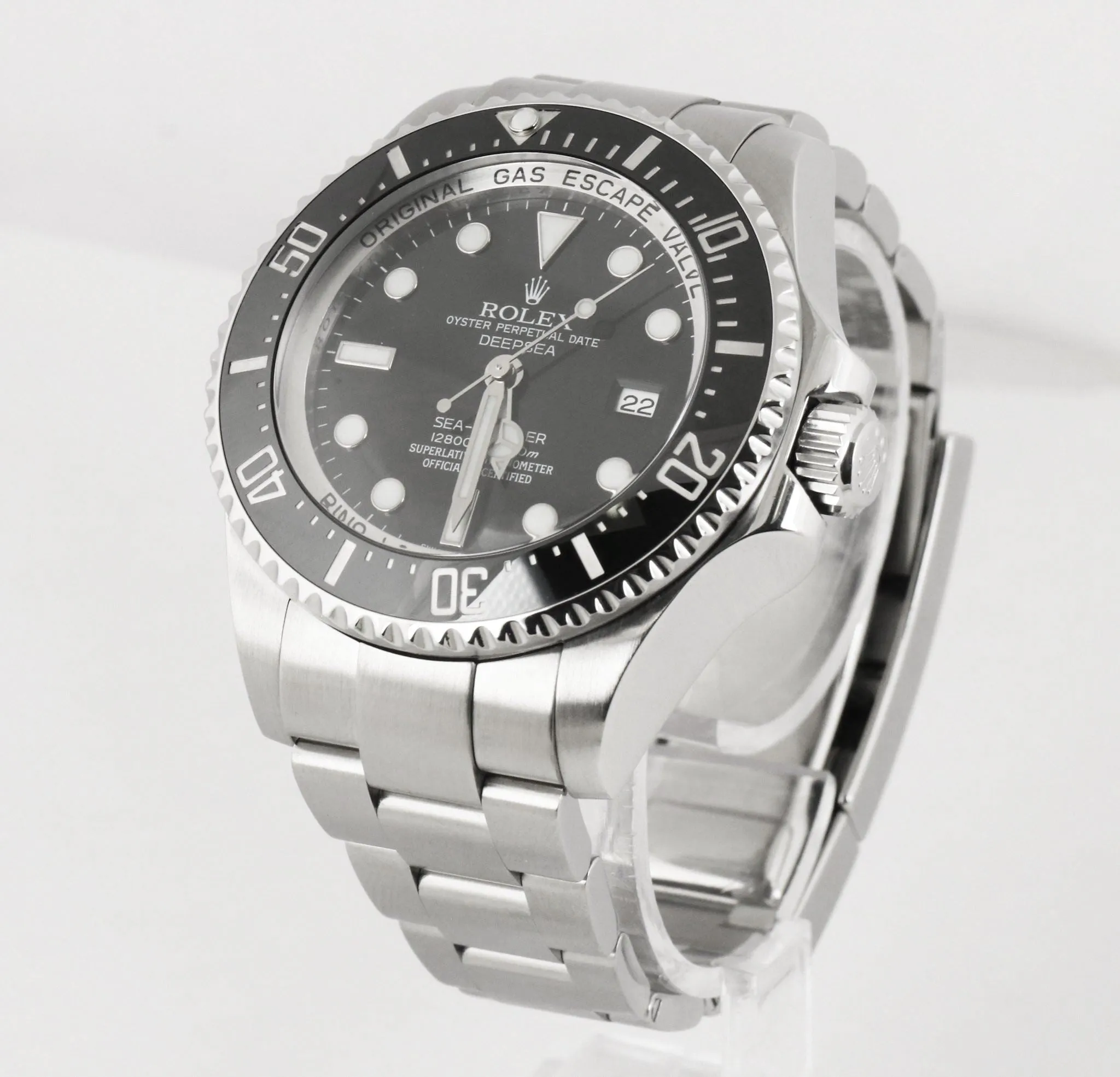 MINT 2010 Rolex Sea-Dweller Deepsea 116660 Stainless Steel 44mm Black Ceramic