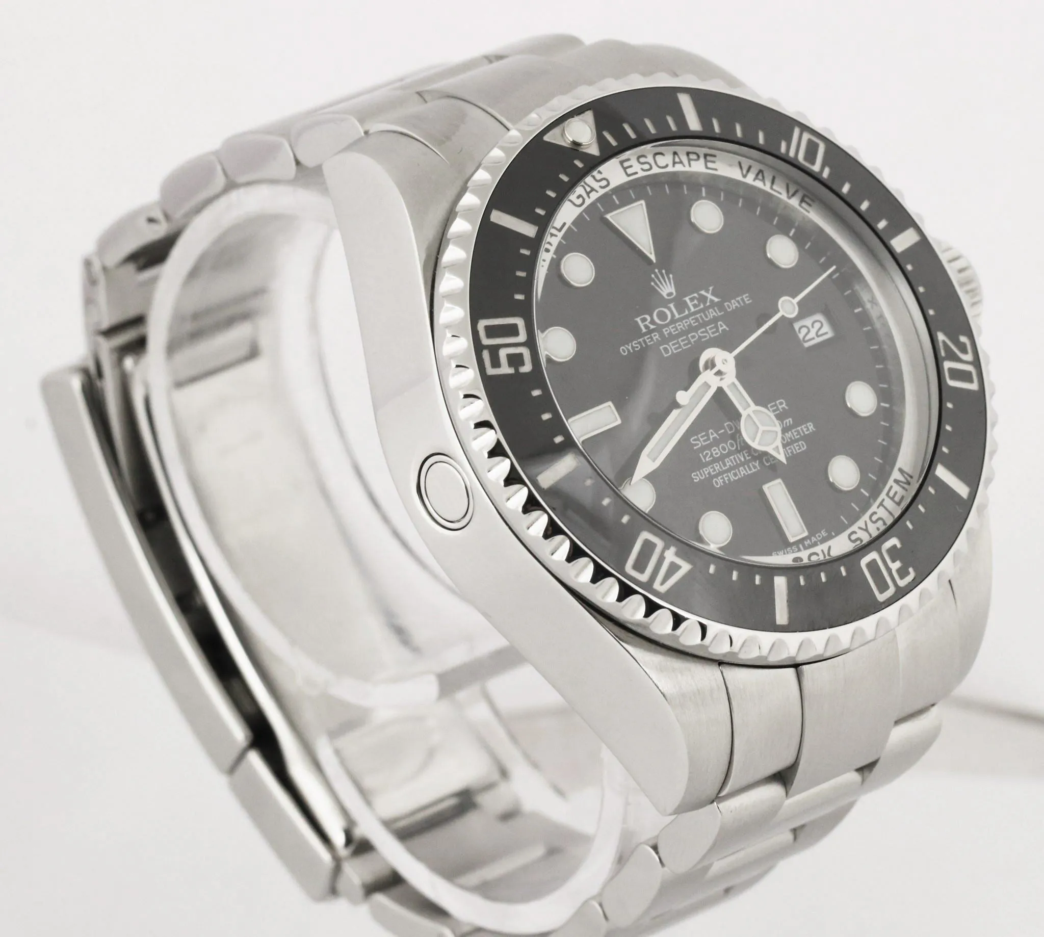 MINT 2010 Rolex Sea-Dweller Deepsea 116660 Stainless Steel 44mm Black Ceramic