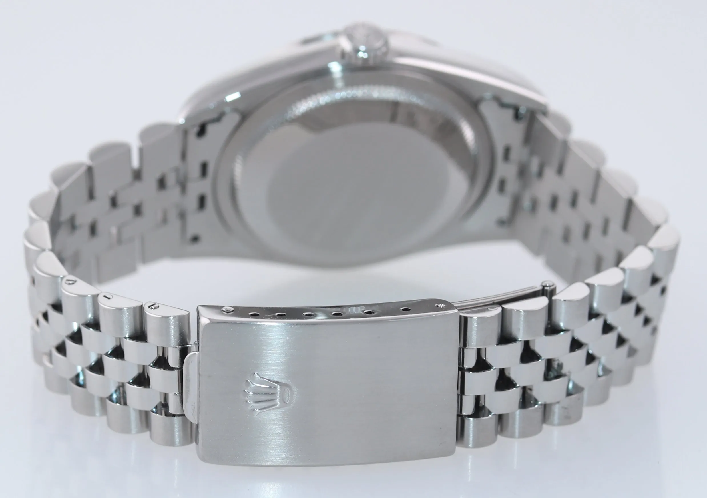 MINT PAPERS Rolex DateJust 36mm 16220 Steel Blue Stick Jubilee Date Watch Box