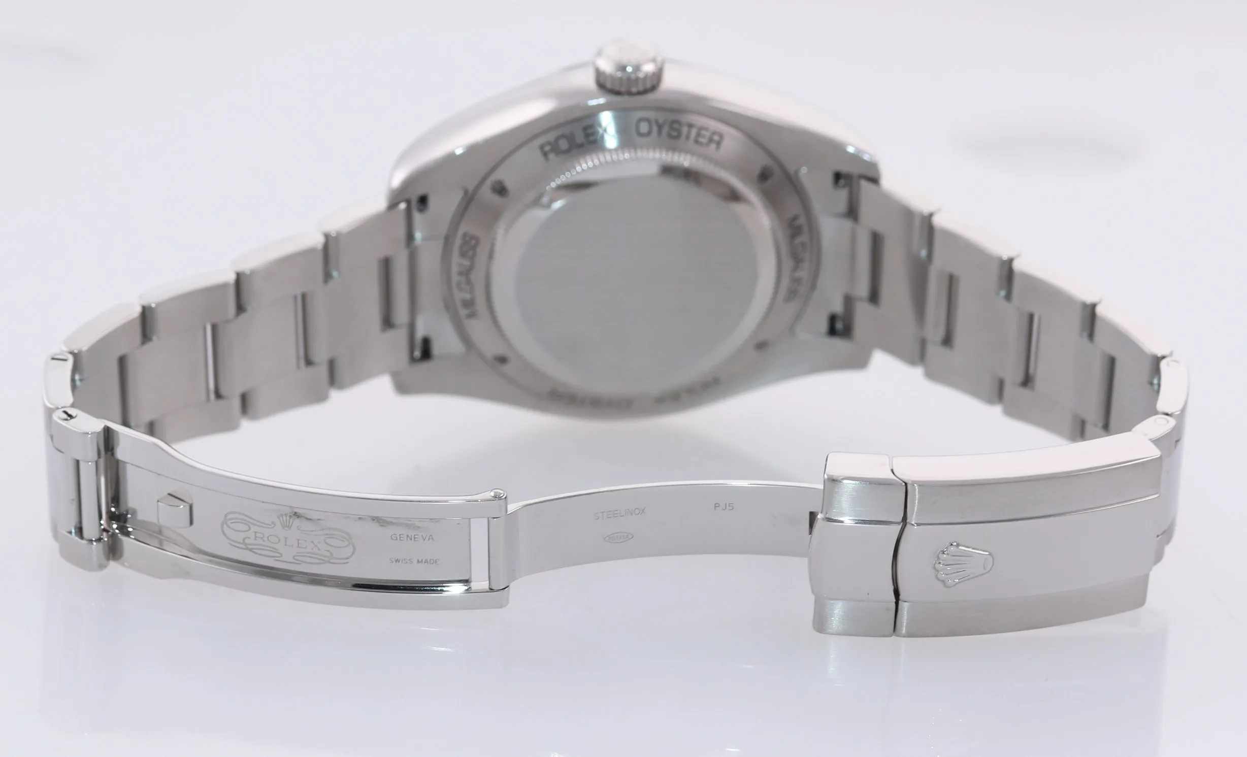 MINT Rolex Milgauss 116400 Stainless Steel Black Dial 40mm Watch and Box