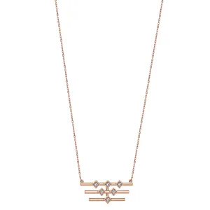 MOSAIC PYRAMID NECKLACE