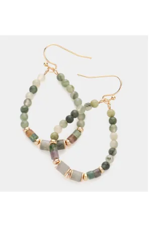 Natural Stone Earrings
