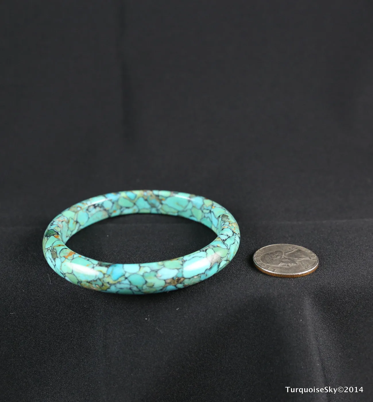Natural turquoise bracelet