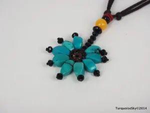 Natural turquoise necklace