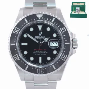 NEW 2019 PAPERS Mark II Rolex Red Sea-Dweller 43mm 126600 Steel Watch Box