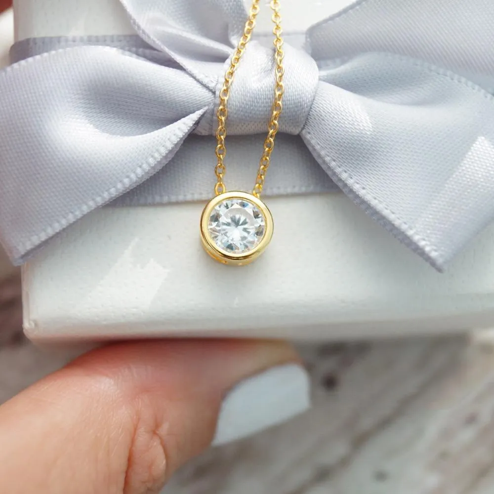 New Diamond Classic Stainless Steel Amazing Necklace Elegant For Women Designer Jewelry Luxury Necklace Women Statement Necklace