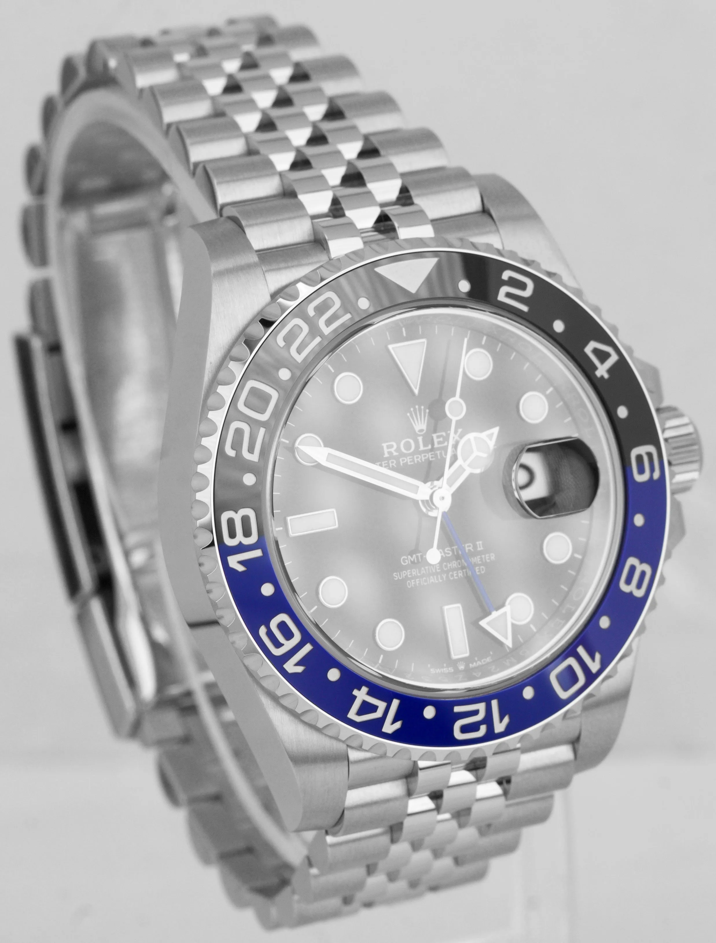 NEW JANUARY 2020 Rolex GMT Master II Batman Black Blue SS Ceramic 126710 BLNR