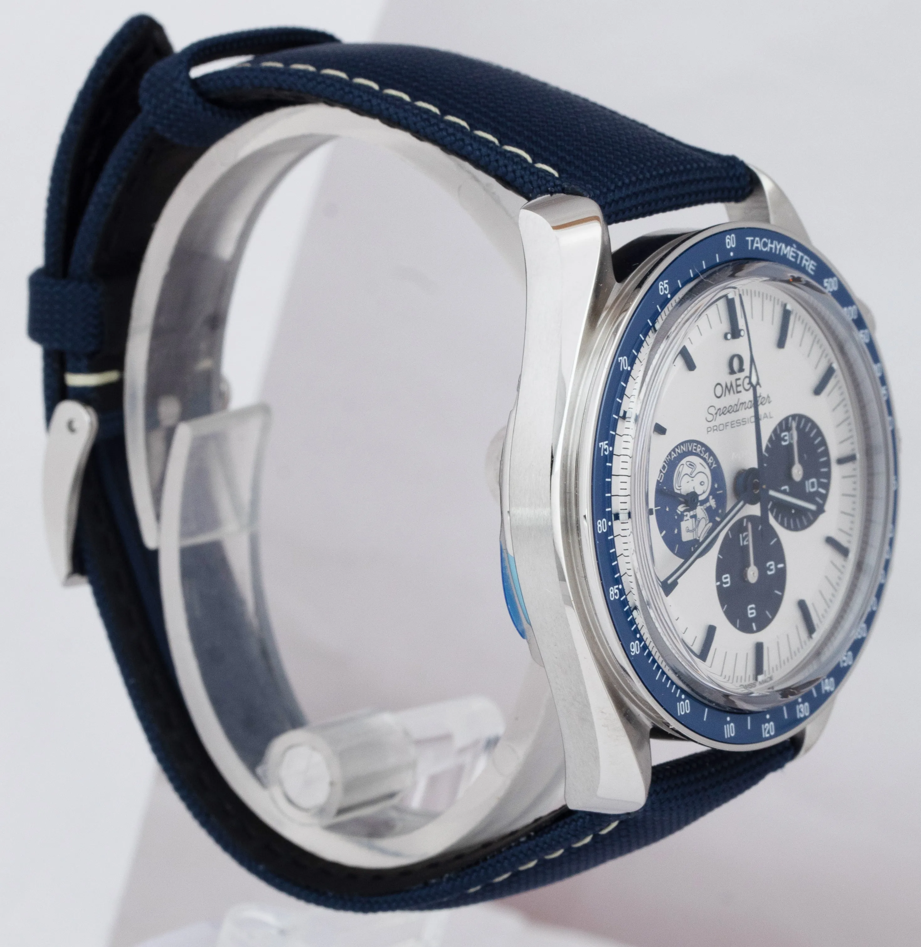 NEW Omega Speedmaster SILVER SNOOPY AWARD BLUE 310.32.42.50.02.001 42mm