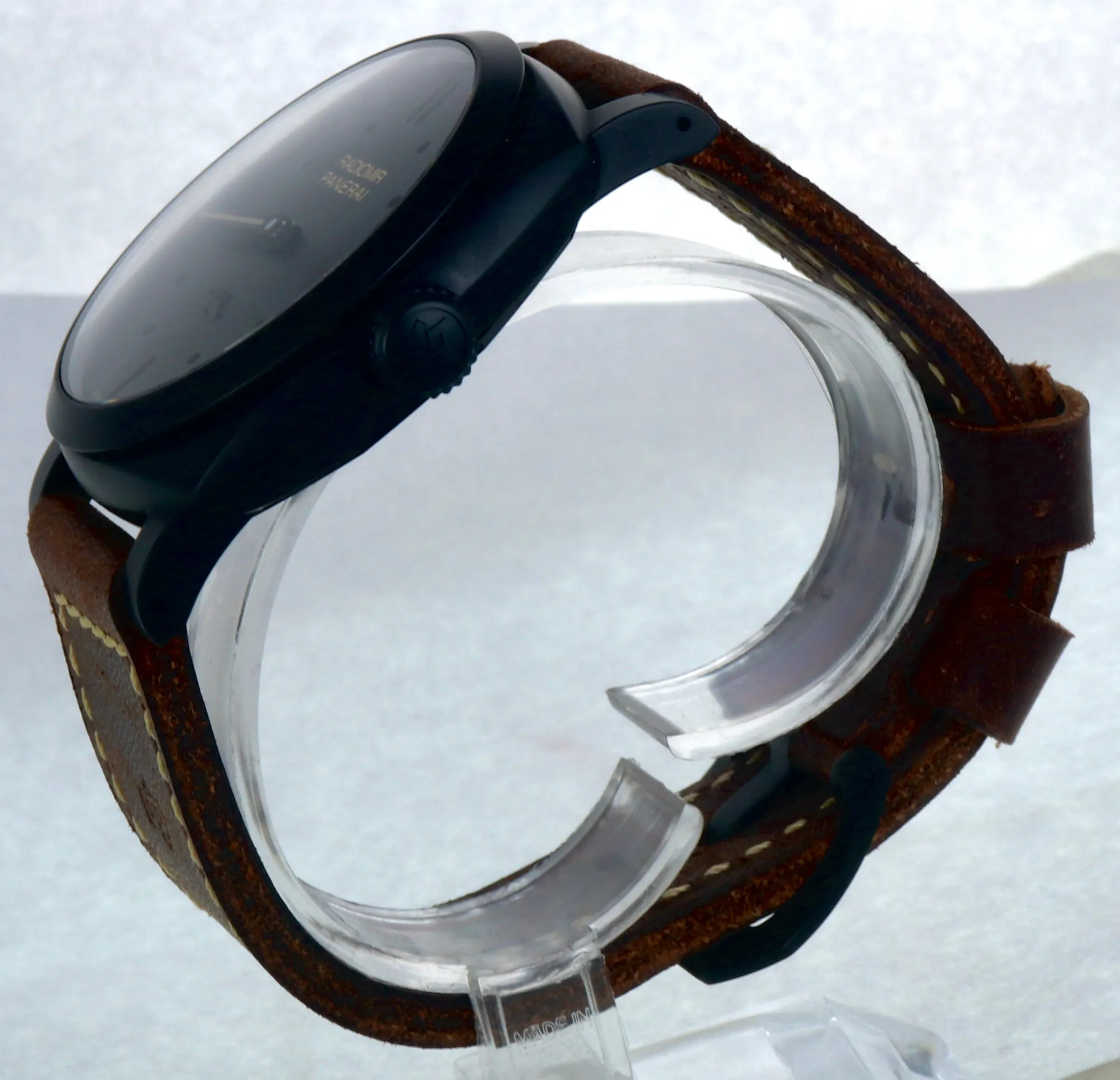 NEW Panerai PAM 577 Radiomir 1940 3-Days 48mm Black Ceramic Brown PAM00577 Watch