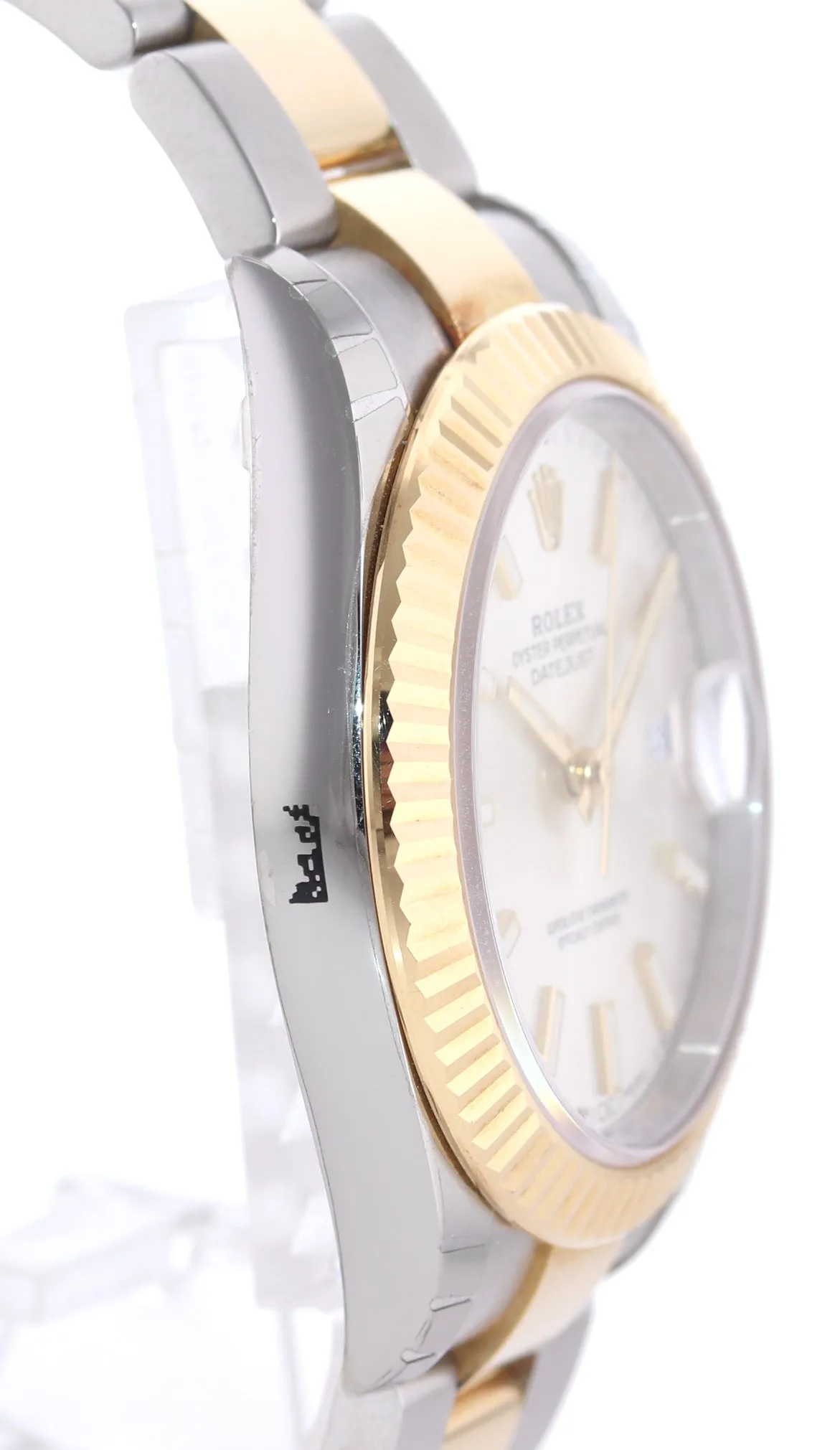 NEW PAPERS Rolex DateJust 41 126333 Two Tone Gold Silver Oyster Watch Box
